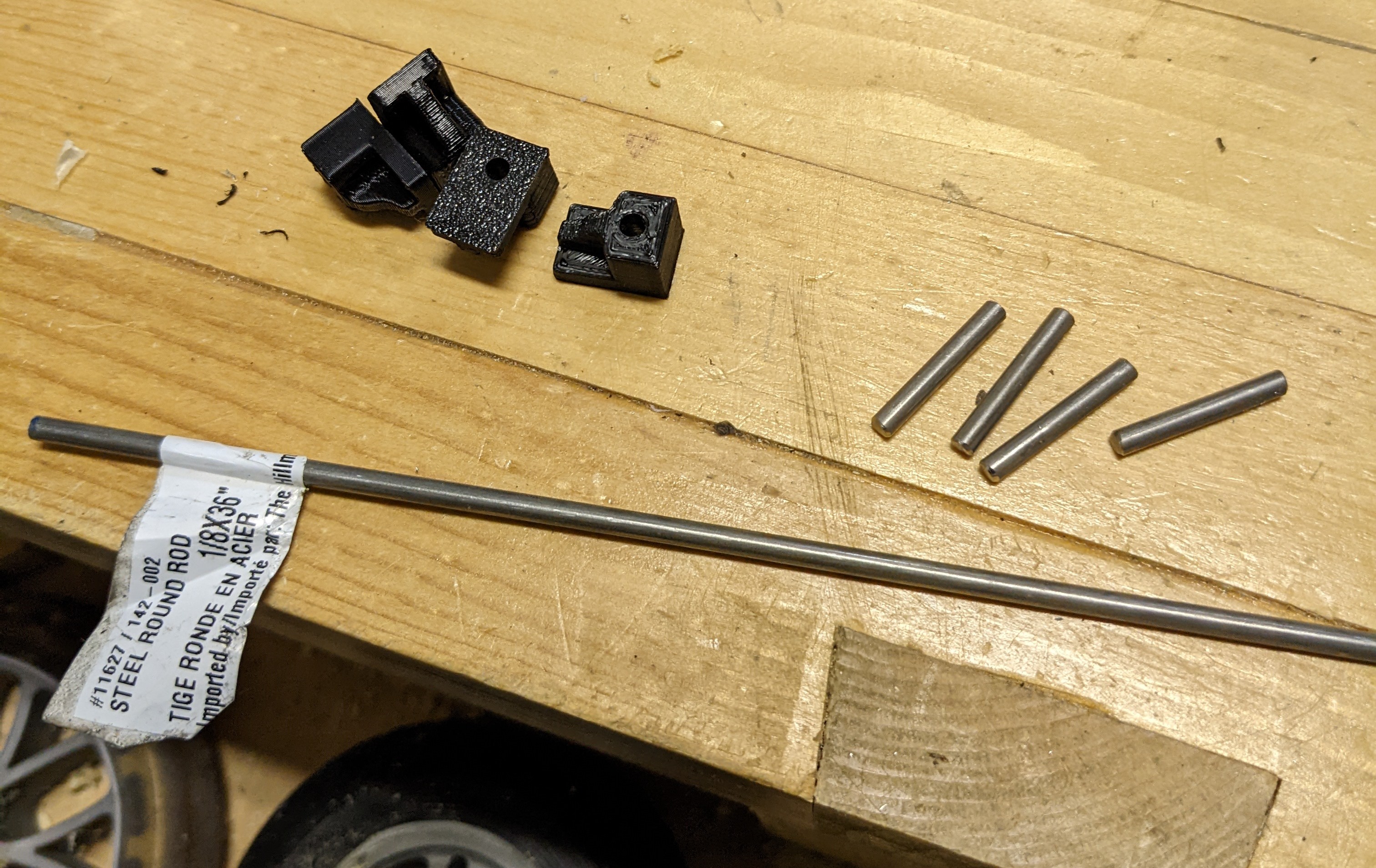 Shelf Pin (Hybrid Plastic and Steel) - 1/8 inch (3mm) by JG | Download ...