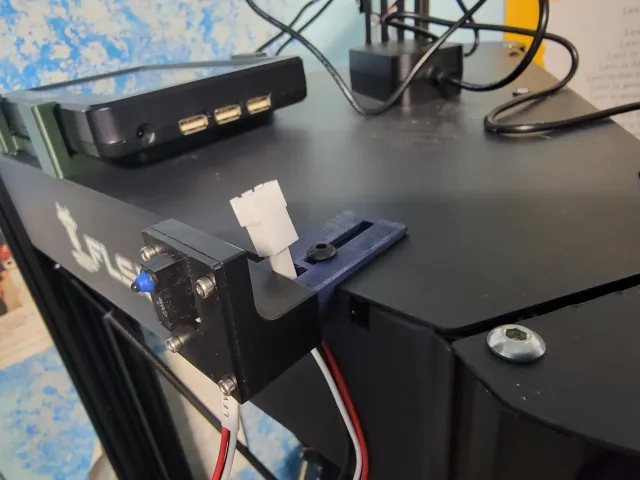 Flsun SR bed probe holder