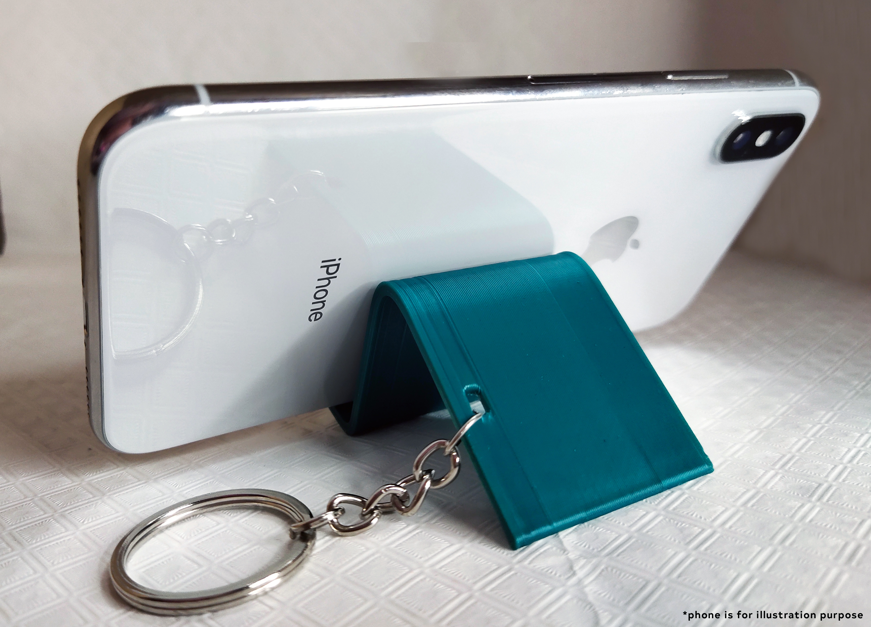 Miniatura 4 do modelo 3D MINI SMARTPHONE STAND KEYCHAIN