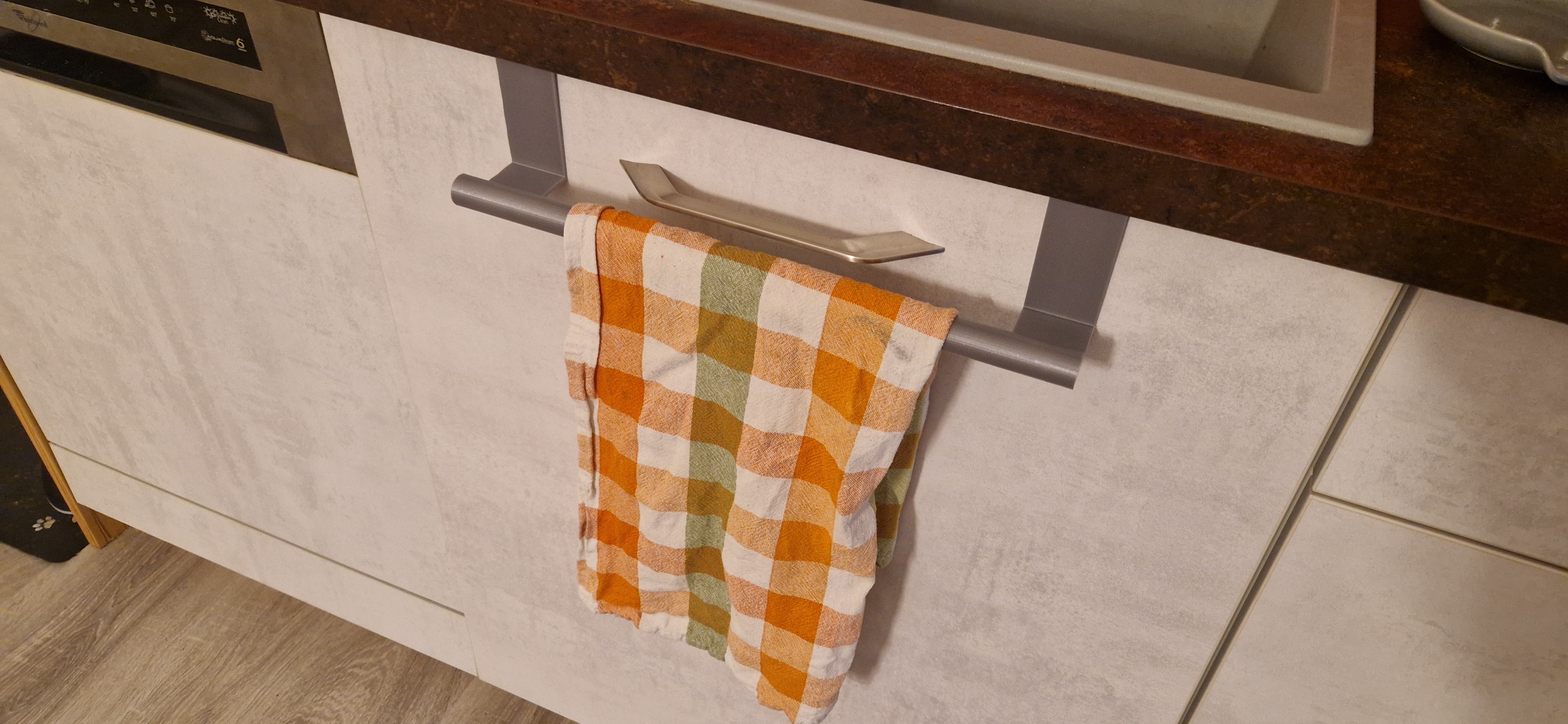 Cabinet Towel Hanger