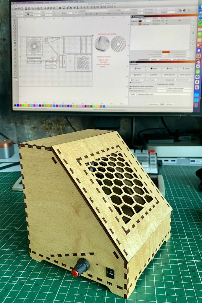 lasercut fume extractor — miniatura 2