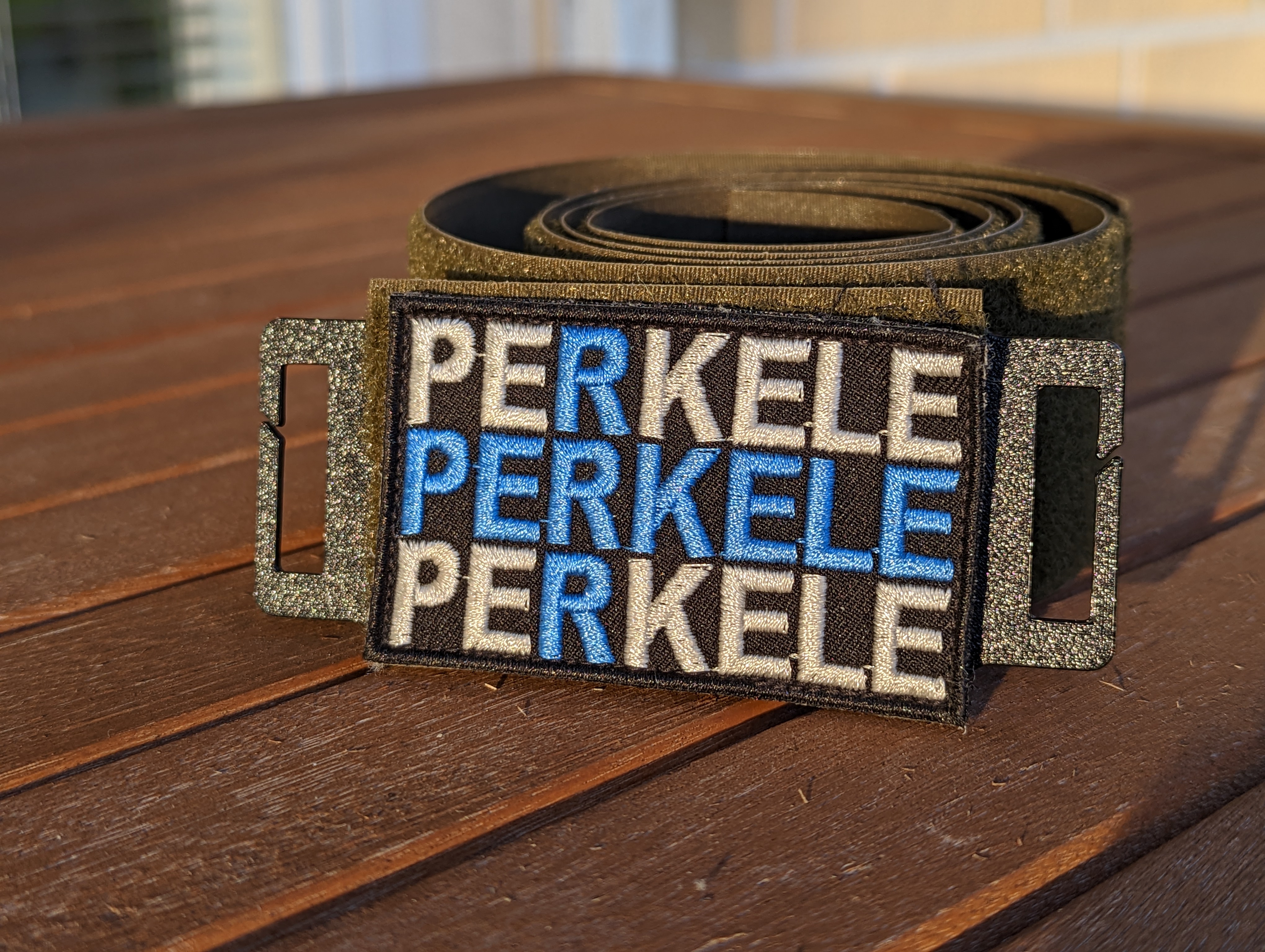 Miniatura 4 do modelo 3D MOLLE patch plate for velcro