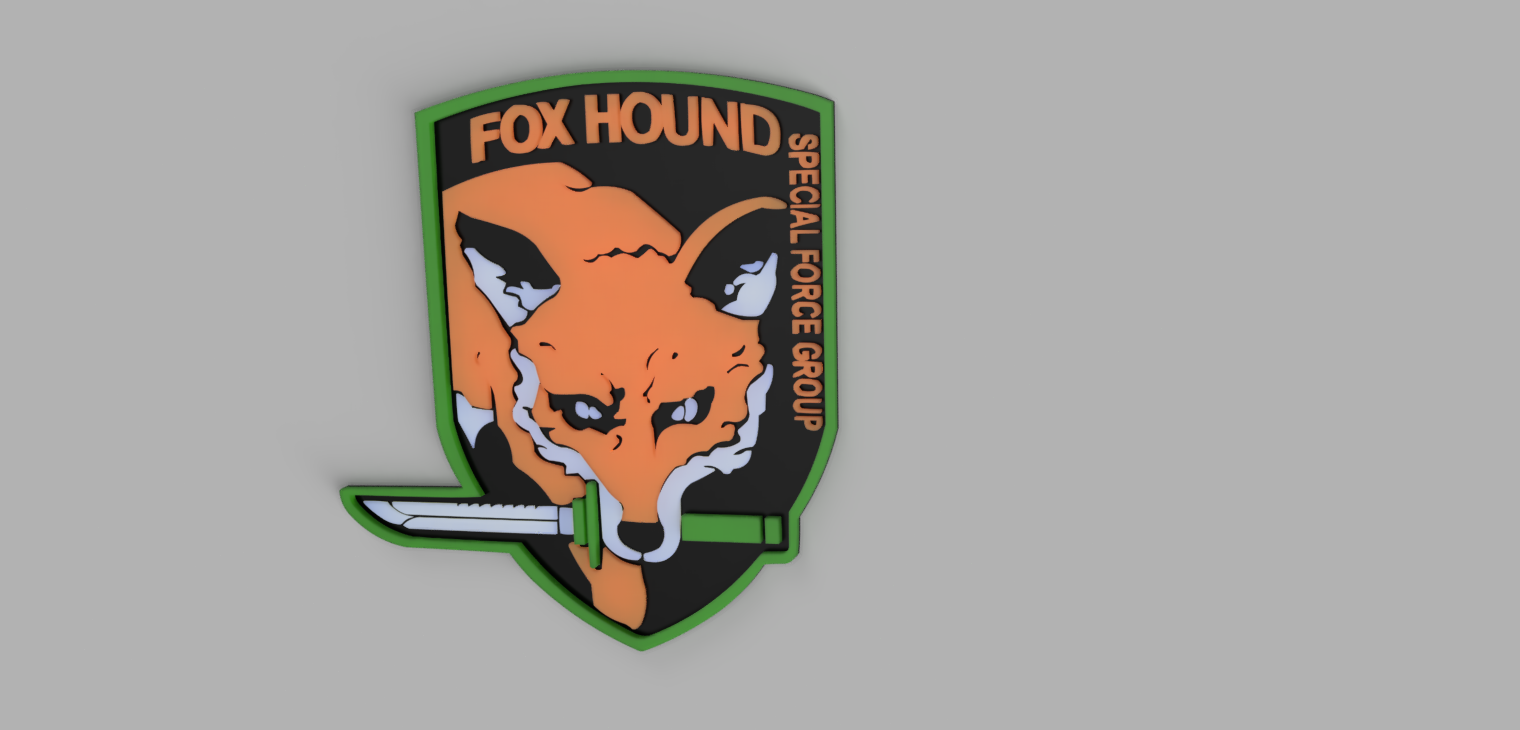 Fox Hound Badge