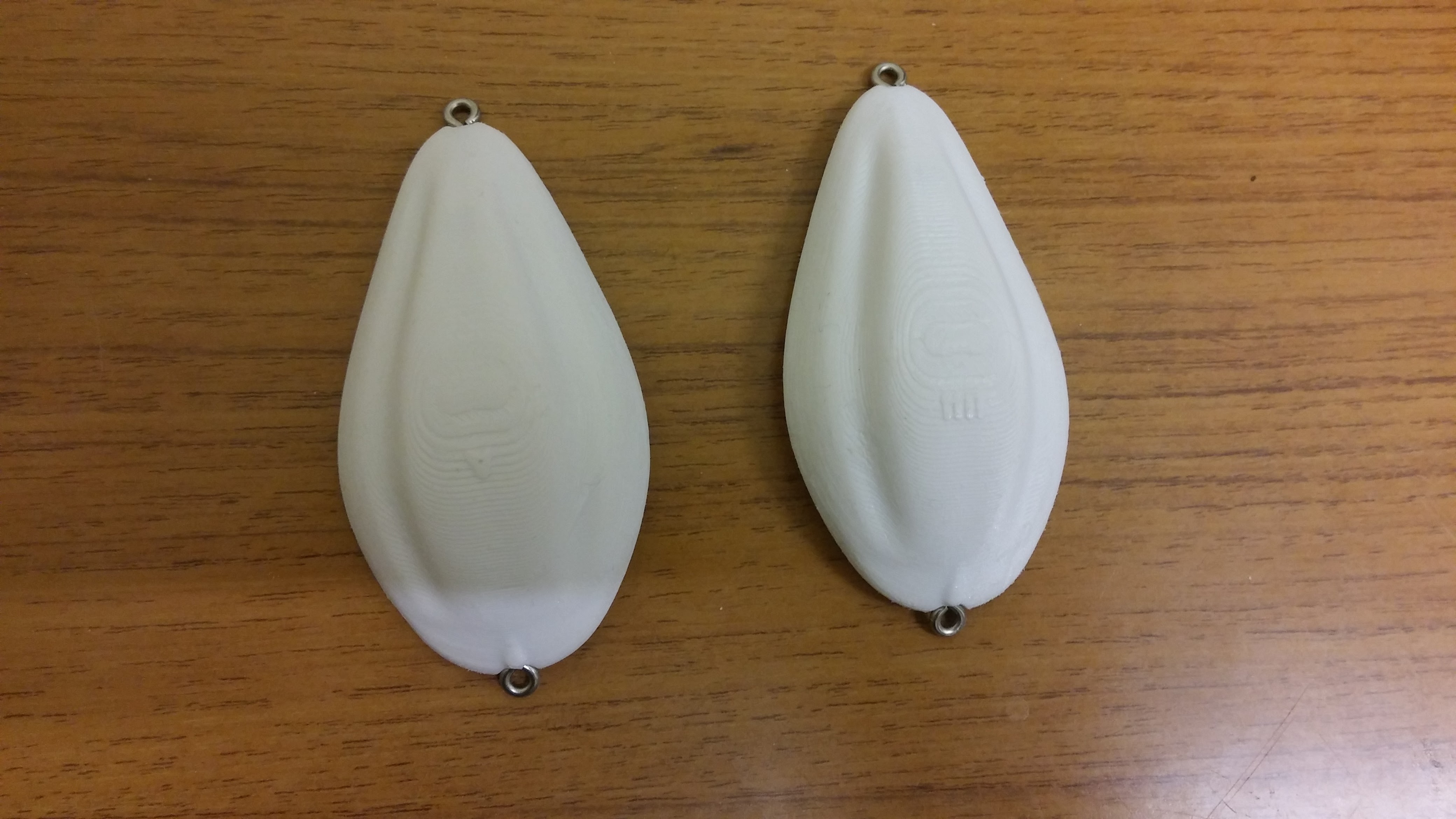 Fishing spoons / lures for pike by Marius C. Download free STL model