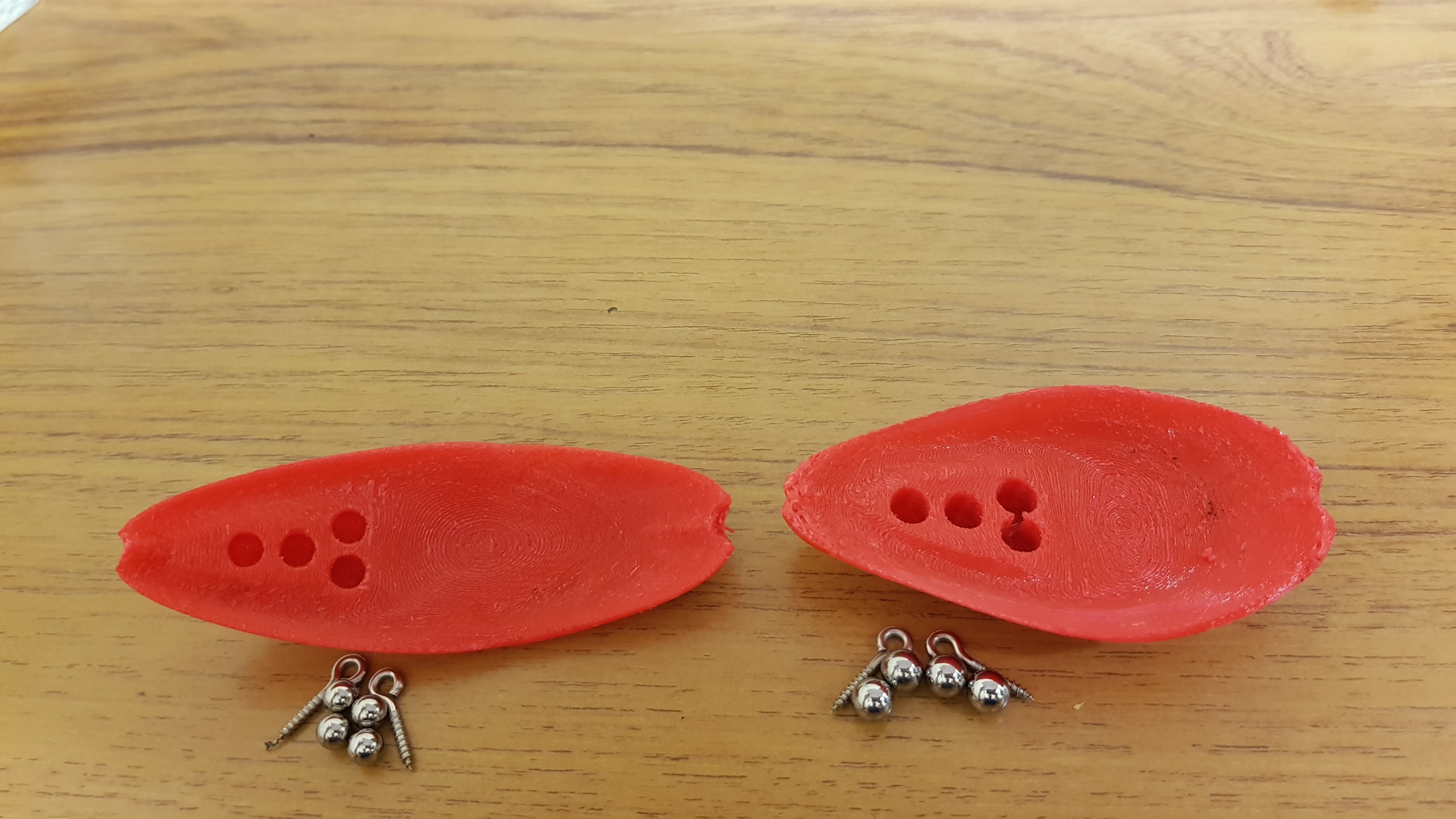 Fishing spoons / lures for pike by Marius C. Download free STL model