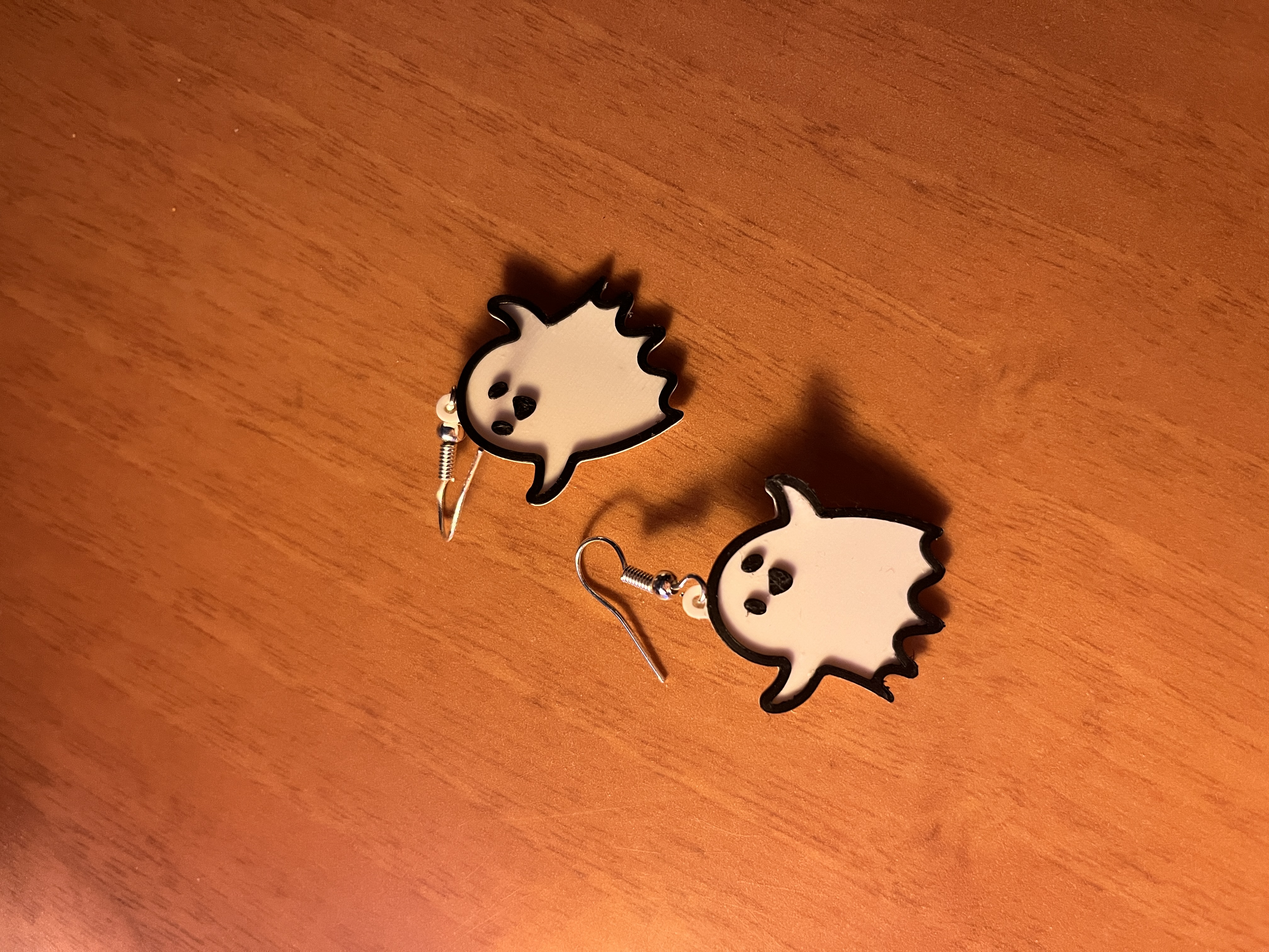 Cute ghost earrings
