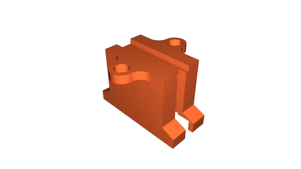 SG90 Servo Mount by Kevin | Download free STL model | Printables.com