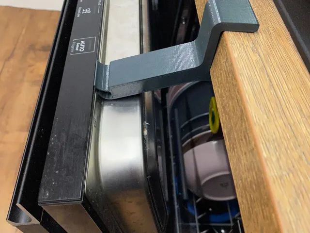 Dishwasher Spacer - holds the door open