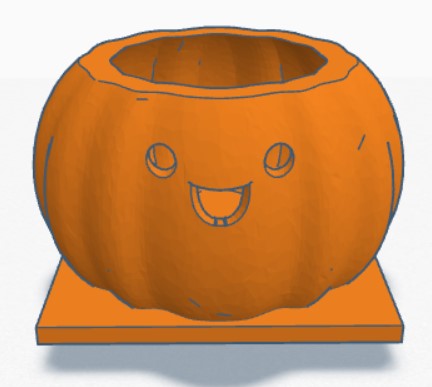 Pumpkin Planter