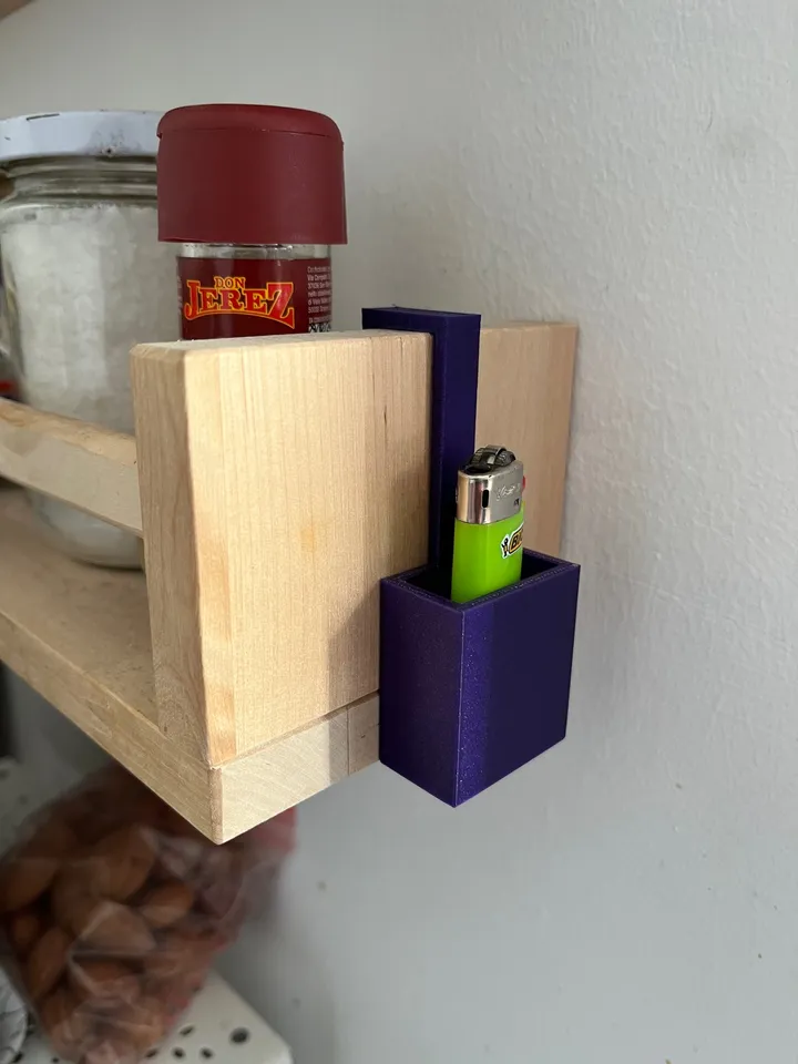 Lighter Holder for Ikea by Riccardo Giammarini
