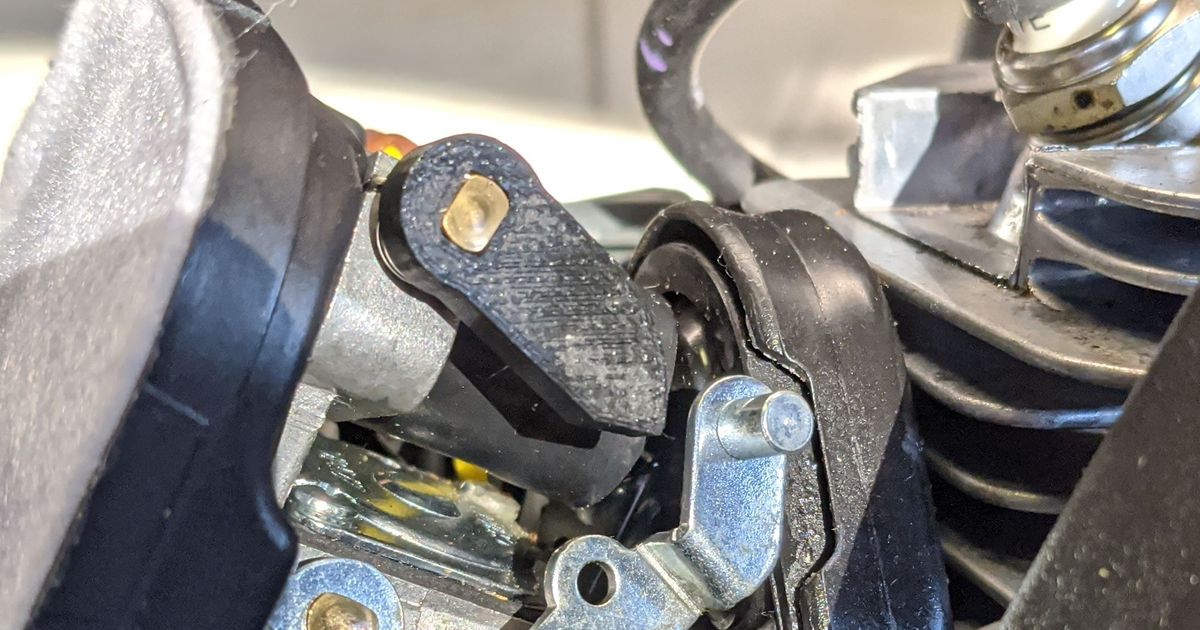 Chainsaw Carburetor Air Valve Lever Arm by ossifragus Download free