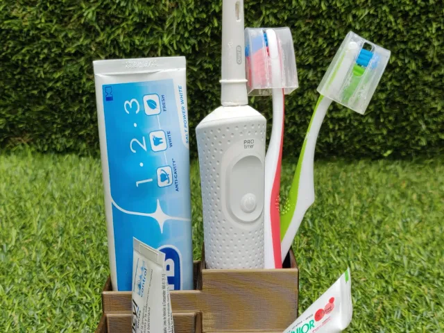 Organizador de cepillos de dientes