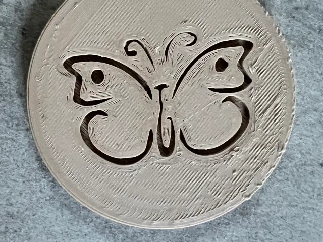 Dessous de verre Papillon / Butterfly Coaster