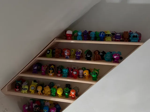 Etagères sous charpente / 45° Shelf