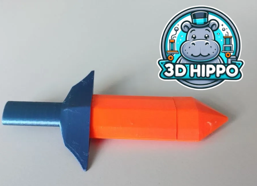 USB Stick Sword Case by 3DHippo Download free STL model