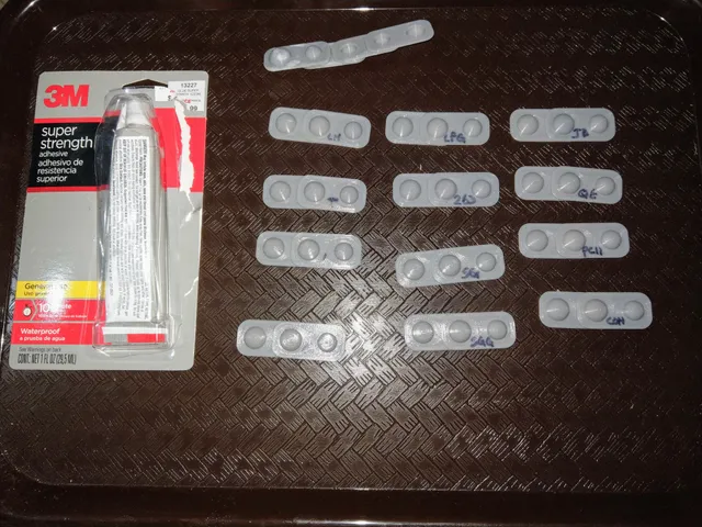 Glue Test Strips