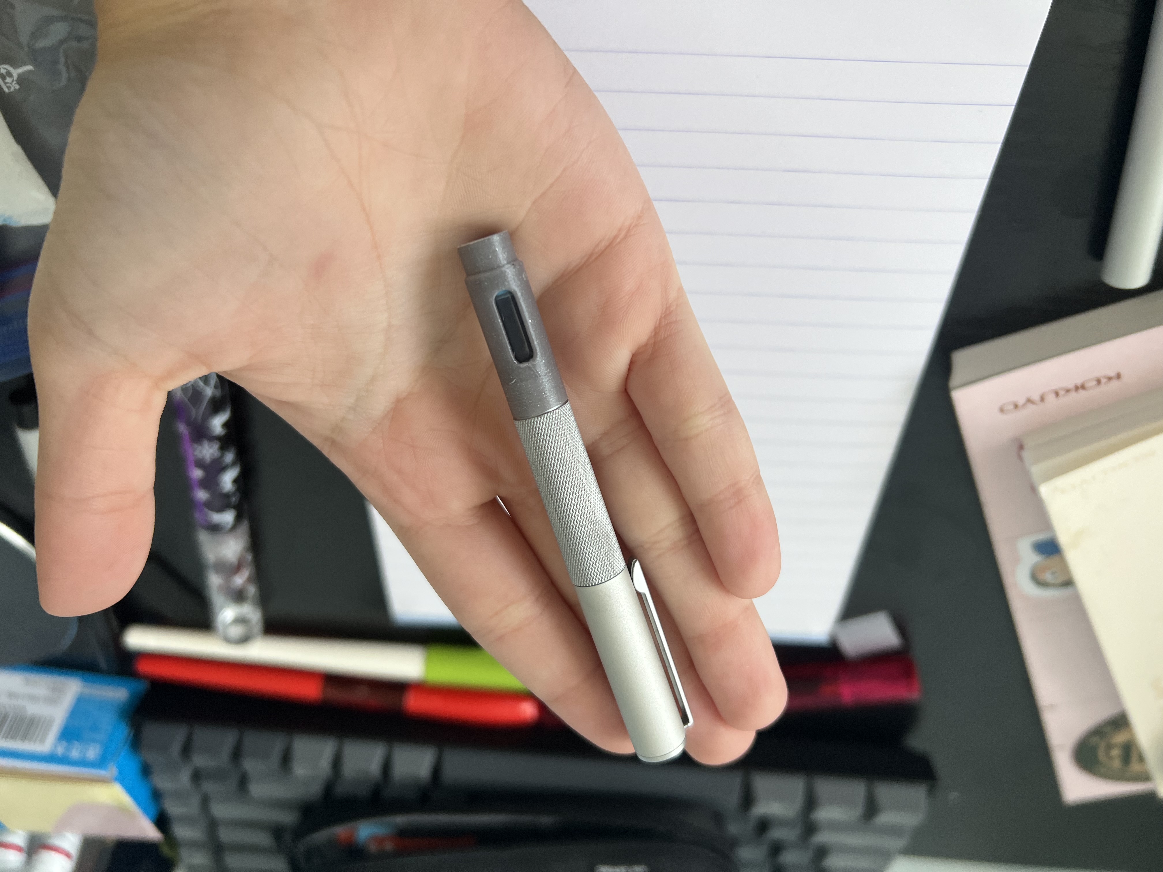 MUJI Aluminum Fountain Pen Teeny Body