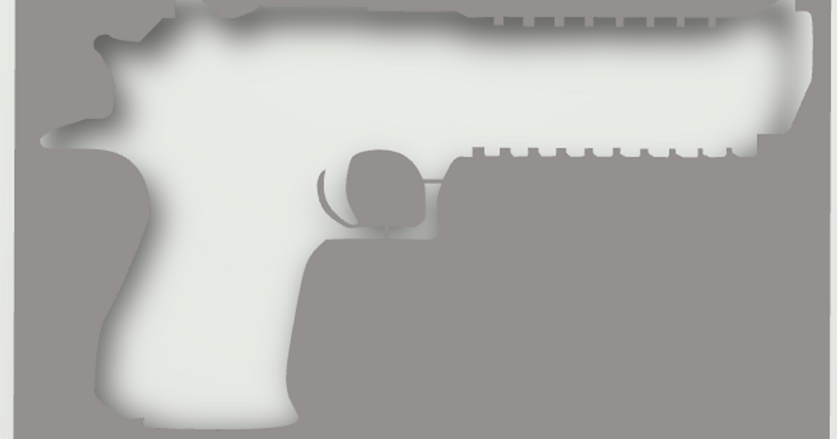 Firearm stencils by Scone Cold Download free STL model
