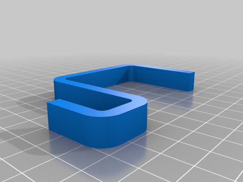 Miniatura 2 do modelo 3D Luffa Shower Hook