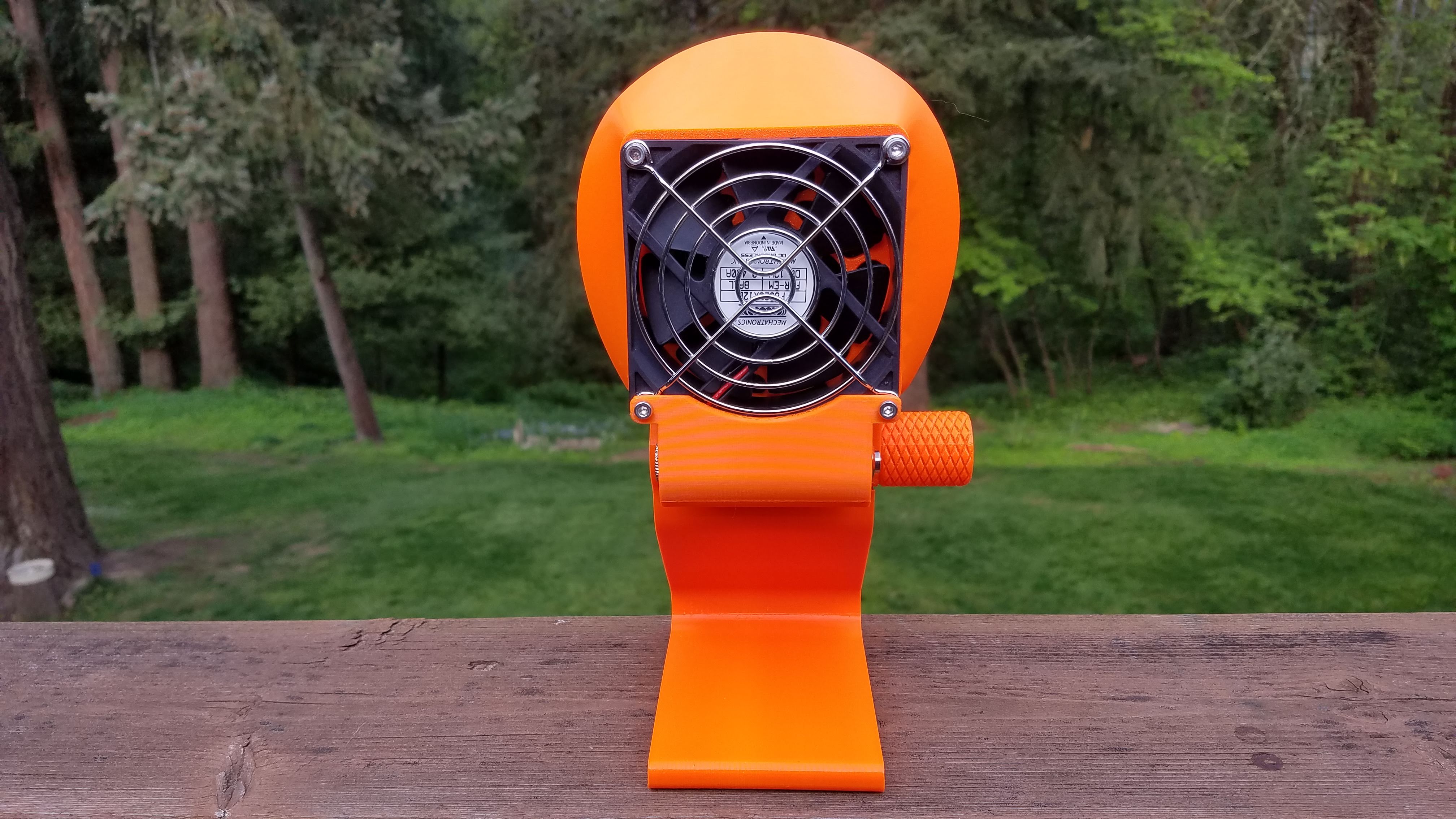 Solder Fume Extractor Fan by Extra Fox Download free STL model