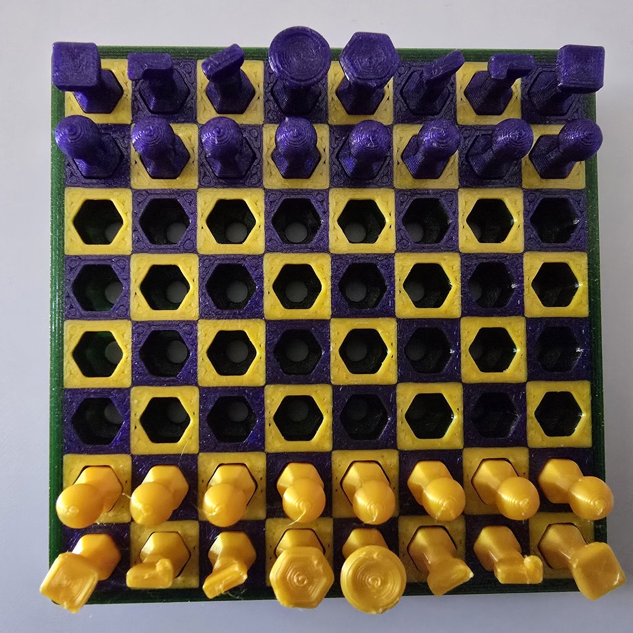 Miniatura 3 do modelo 3D Hex Bit Chess - GridFinity