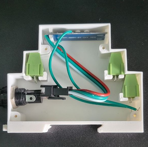 Addressable LED driver din rail enclosure by LabDex | Download free STL ...