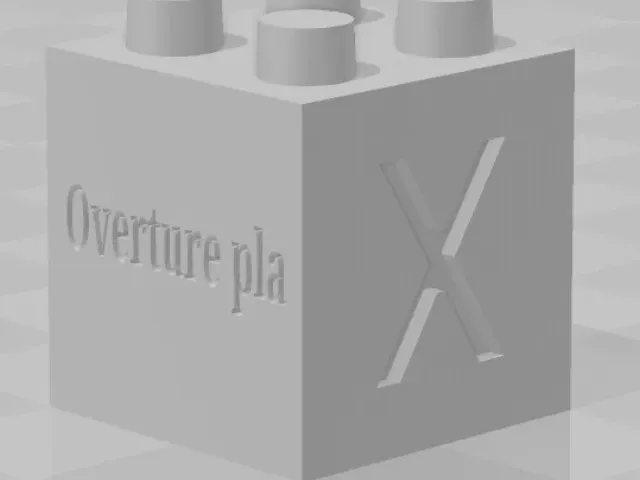 Lego Cubes with Names