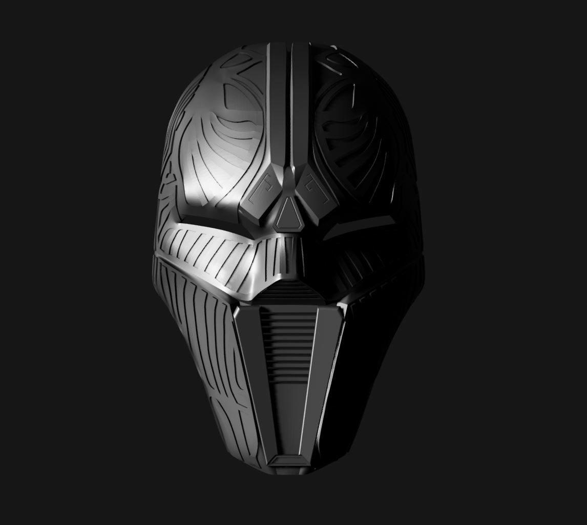 Breather mask for Sith Costume