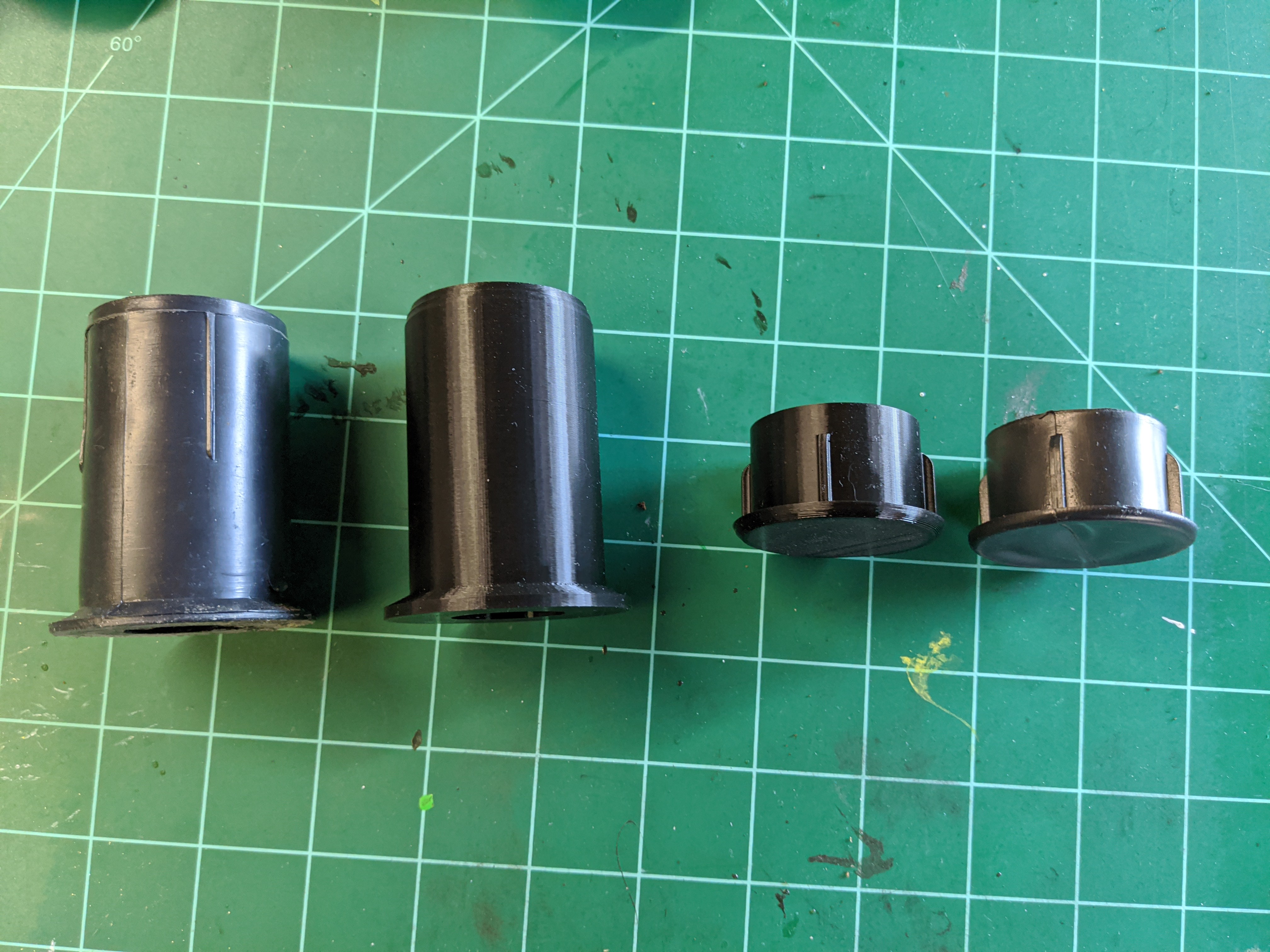 Replacement Feet and Caps for Plastic Shelving