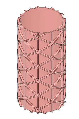 Isogrid "Vase"