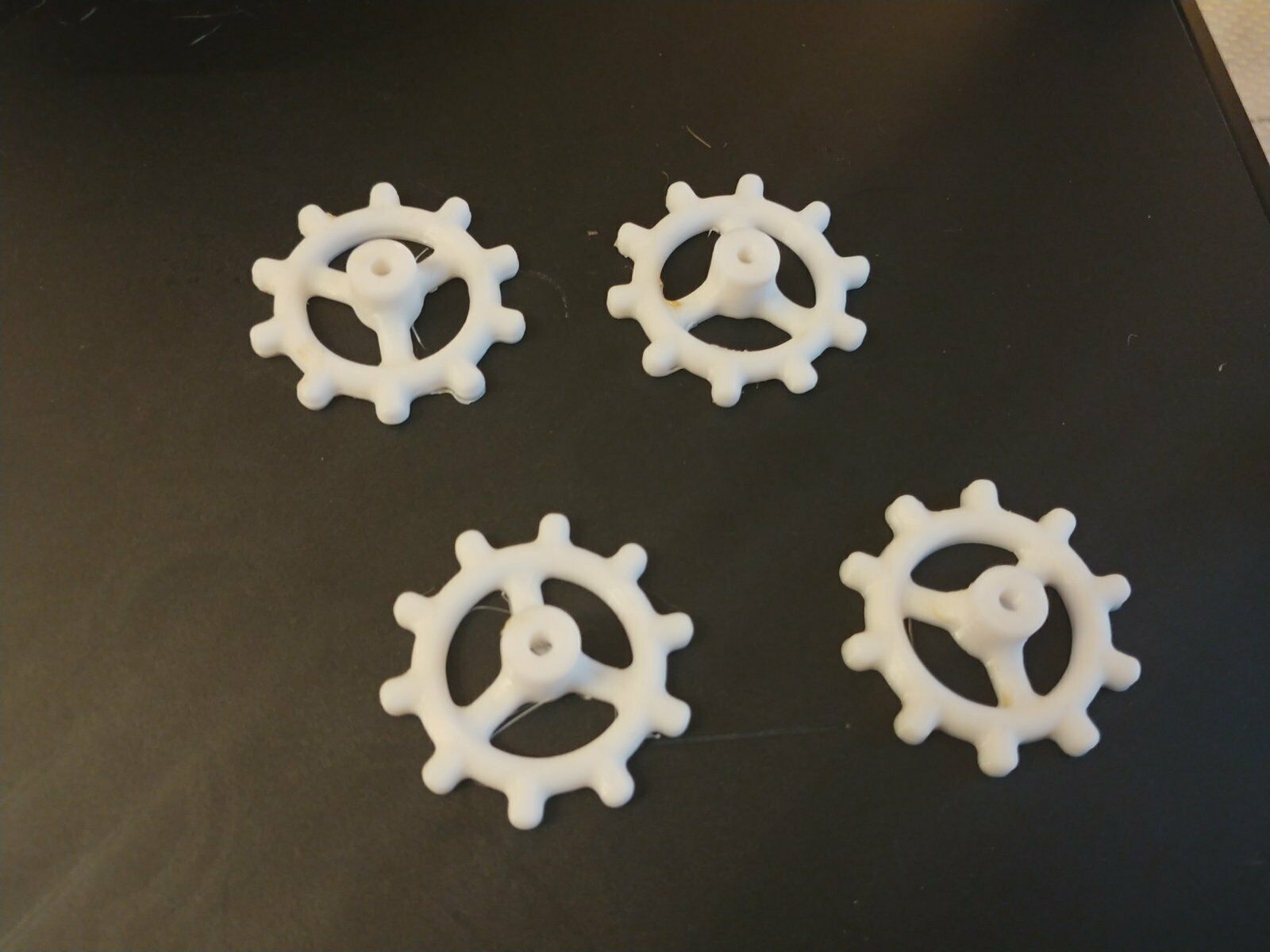 Replacement bed leveling wheel