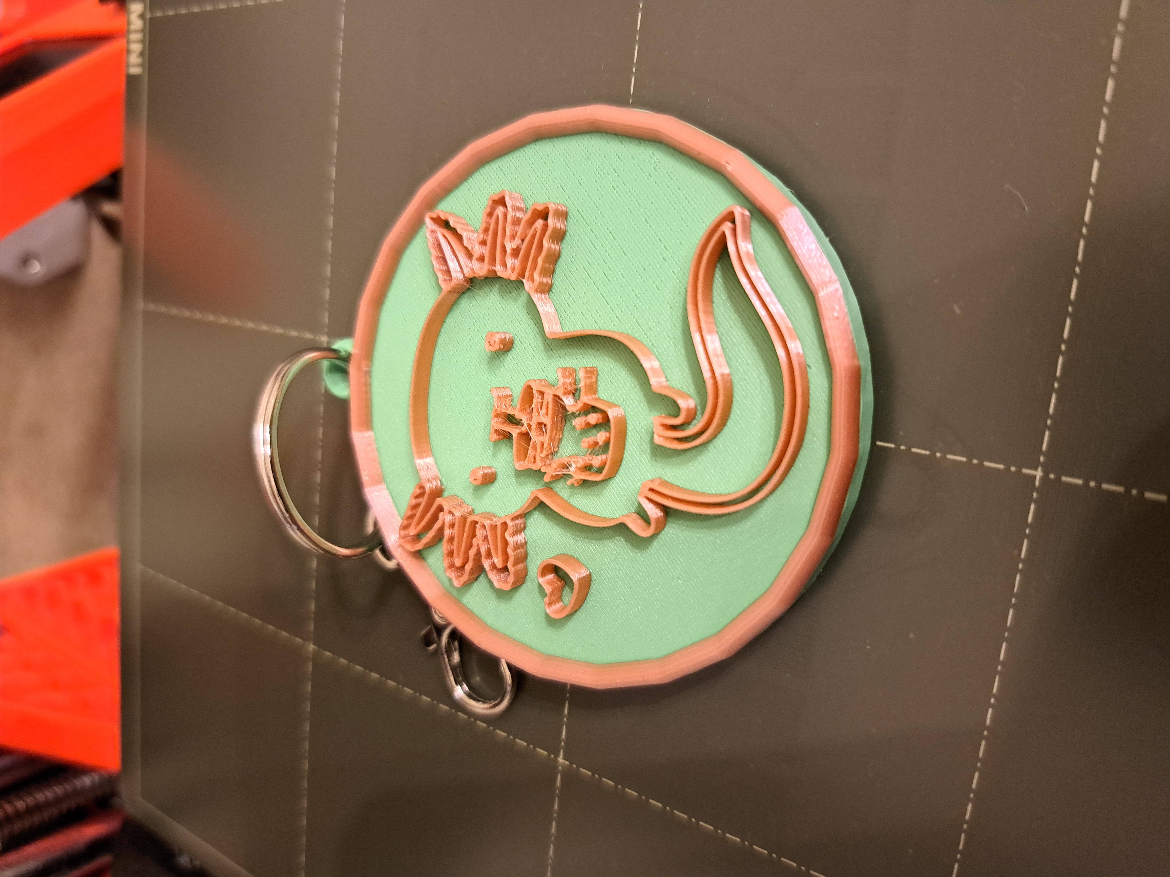 Axolotl Bubble Tea Key Chain