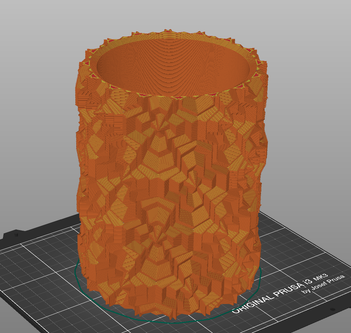 Miniatura 2 do modelo 3D Tetrahex Planter