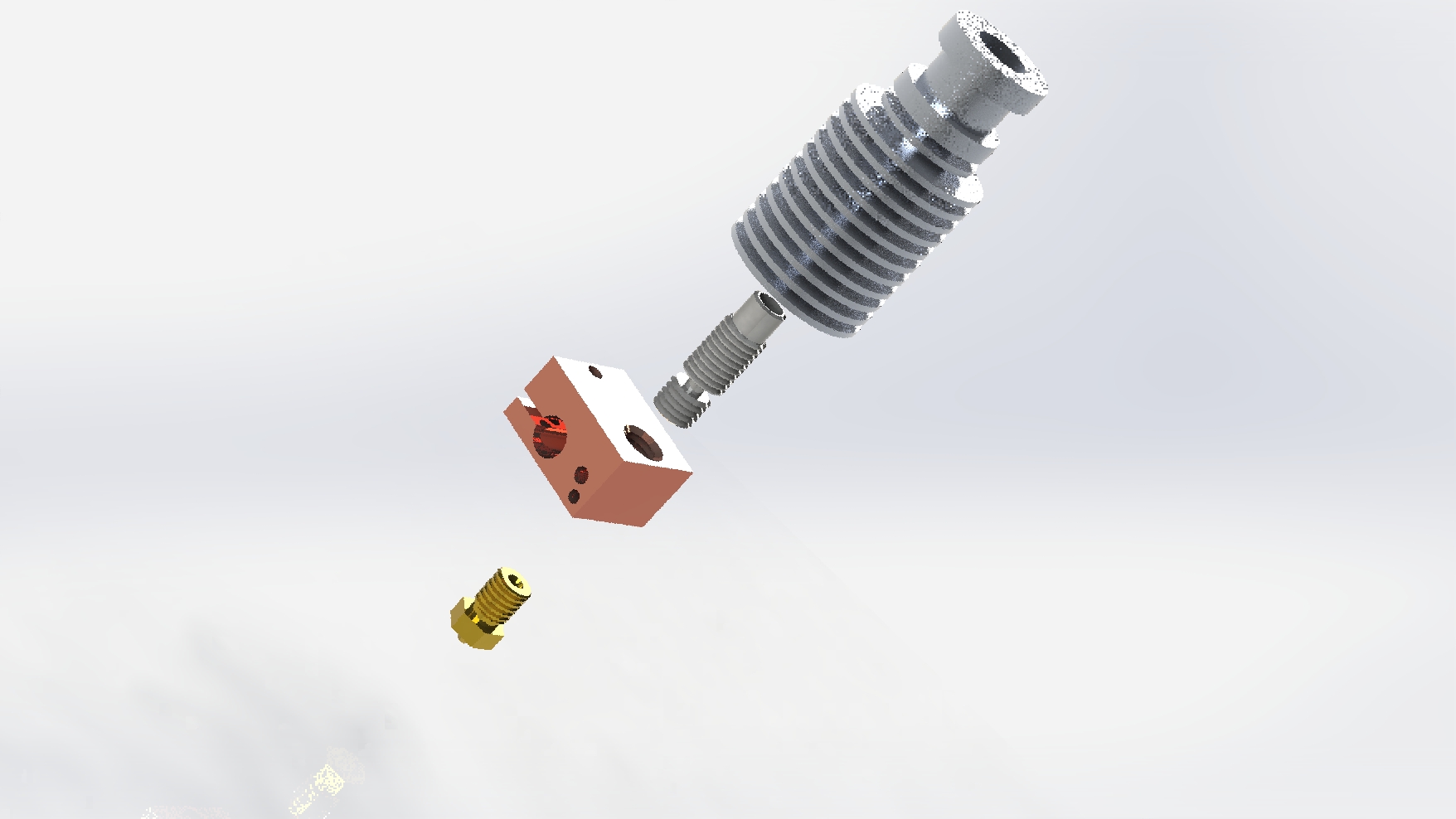 E3D V6 1.75 hotend autorstwa EA3D | Pobierz darmowy model STL ...