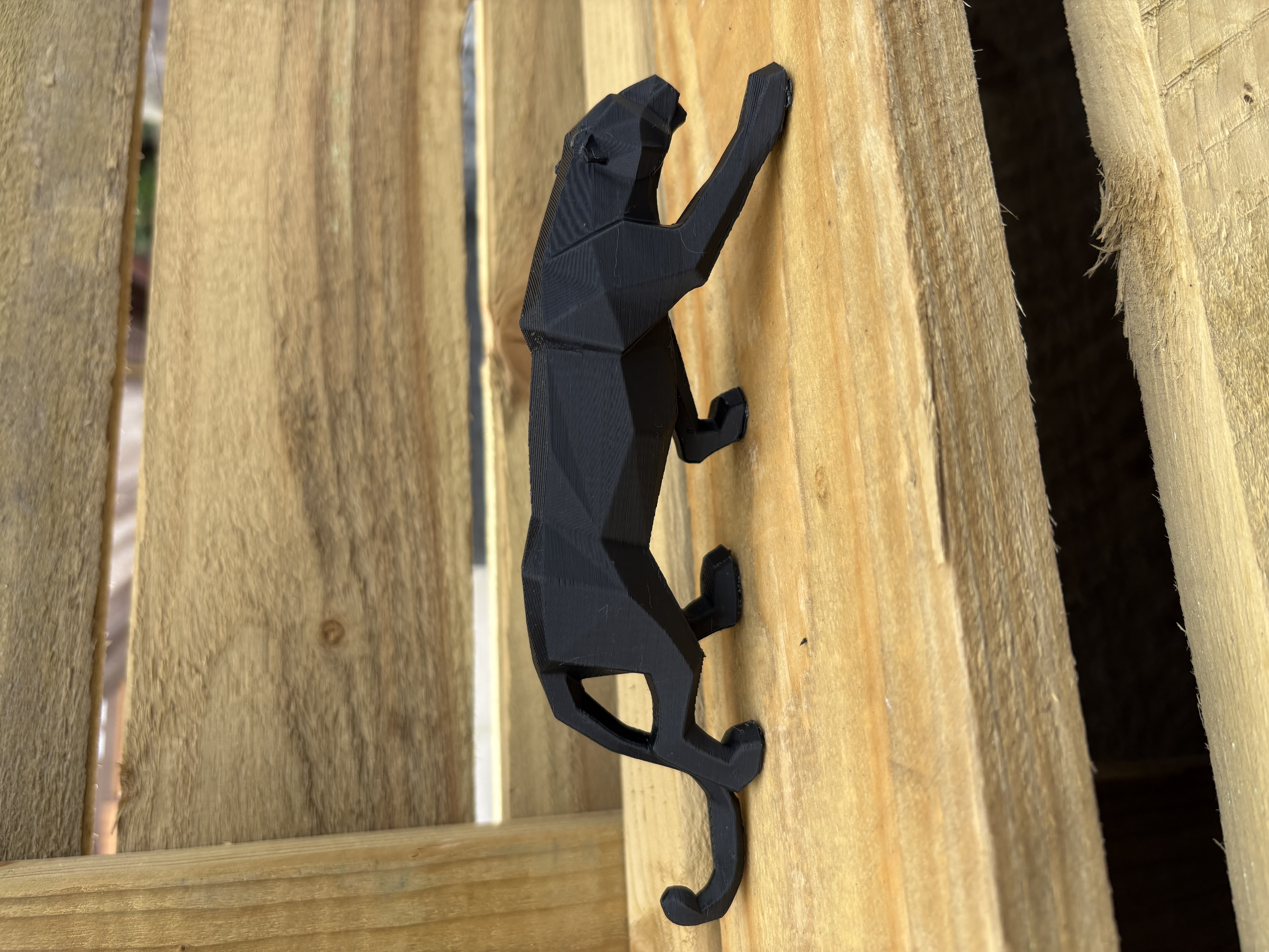 Polygonal Black Panther