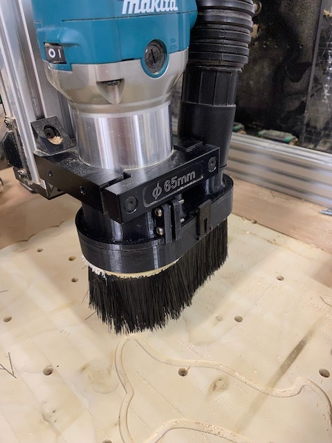 Dust shoe for Makita Trim Router