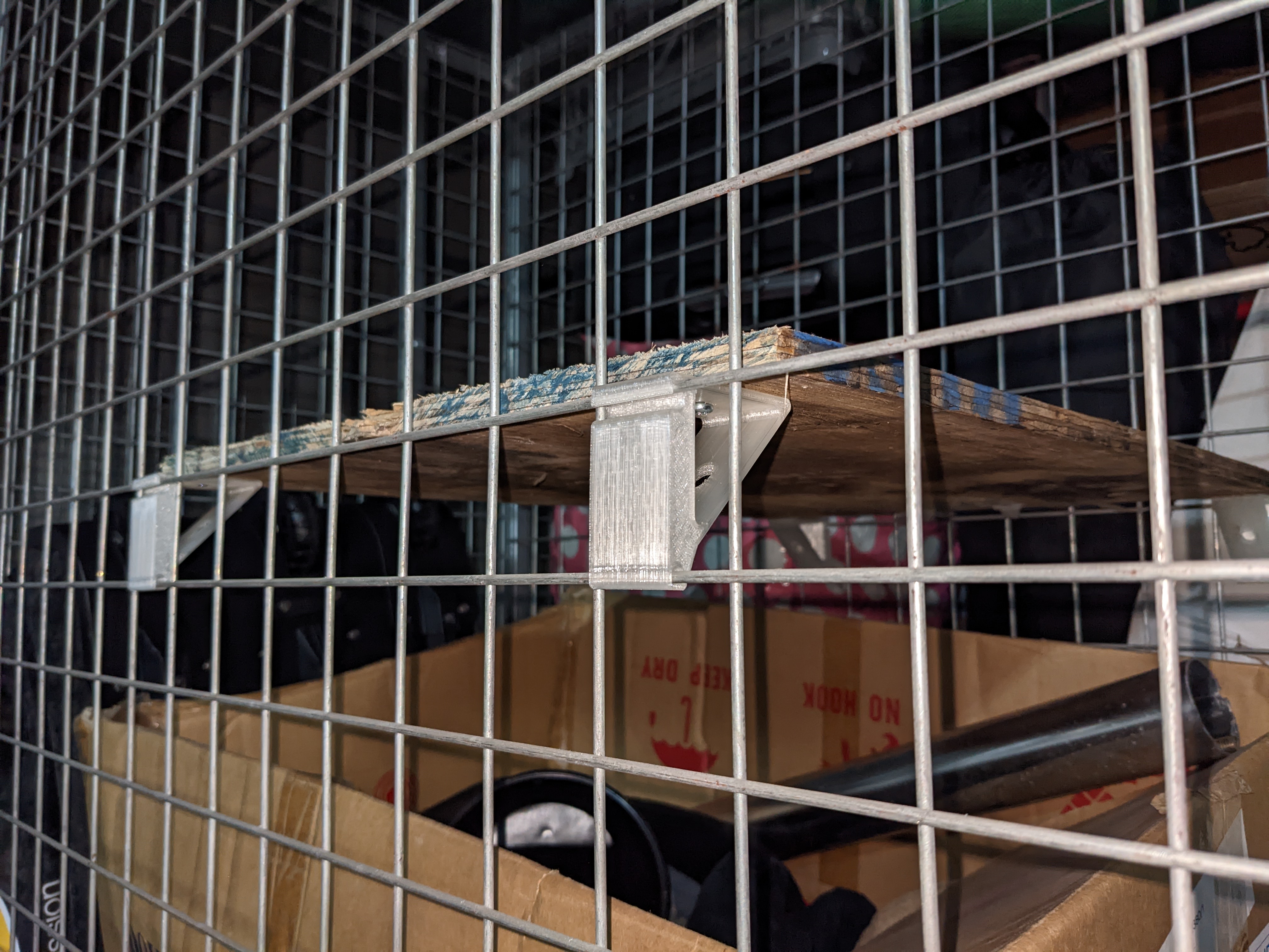 Cage Shelf Bracket