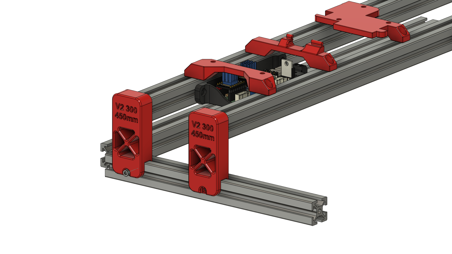 ERCF Frame Legs for Voron 2.4 300mm (version 2) by NikosSprocket ...