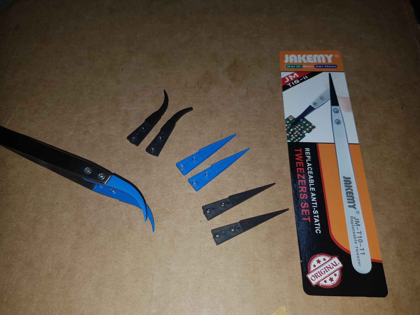 Jakemy JM-T10-11 tweezers replacement tips
