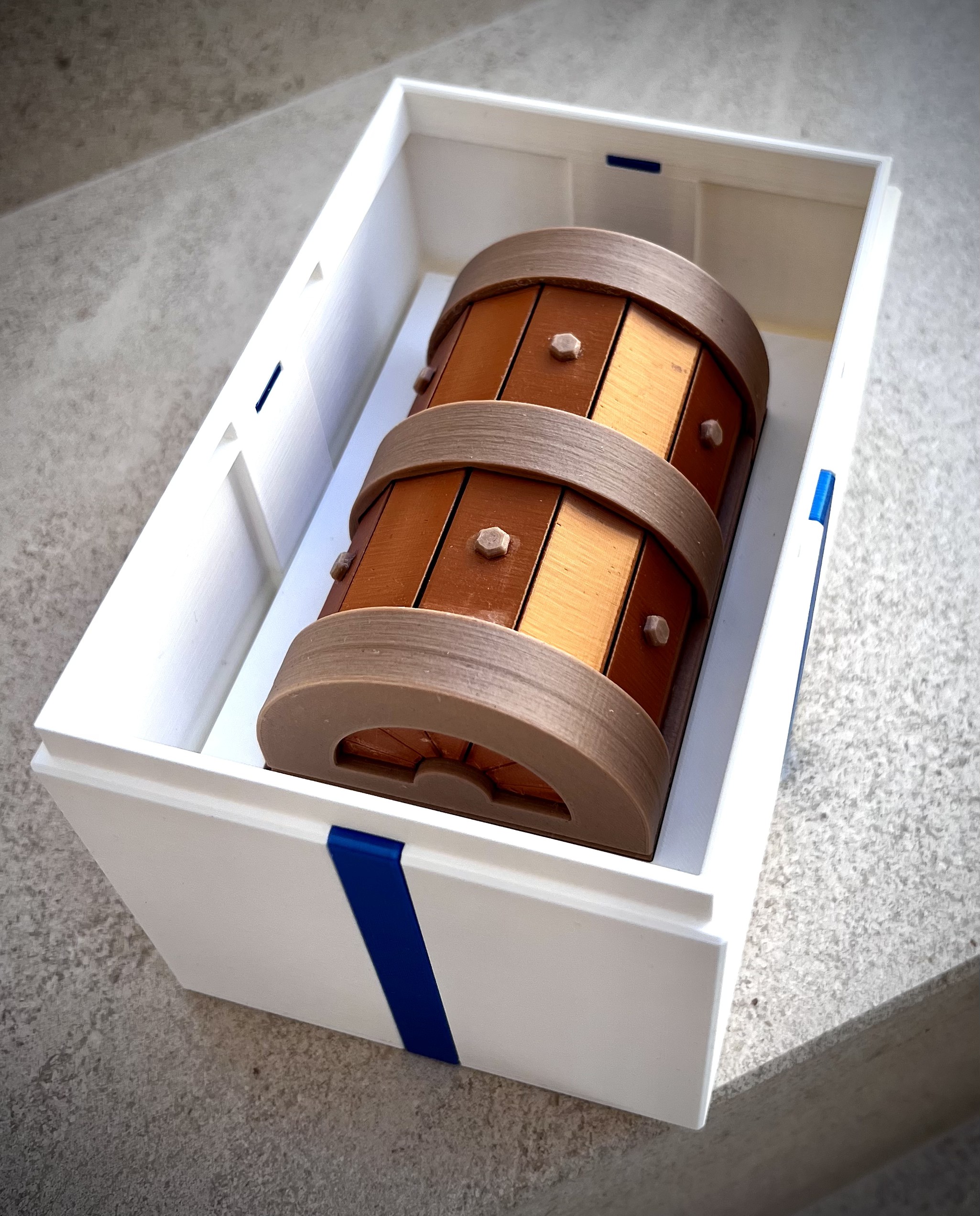 Gift Box for 3D Printy Treasure Chest Puzzle Box
