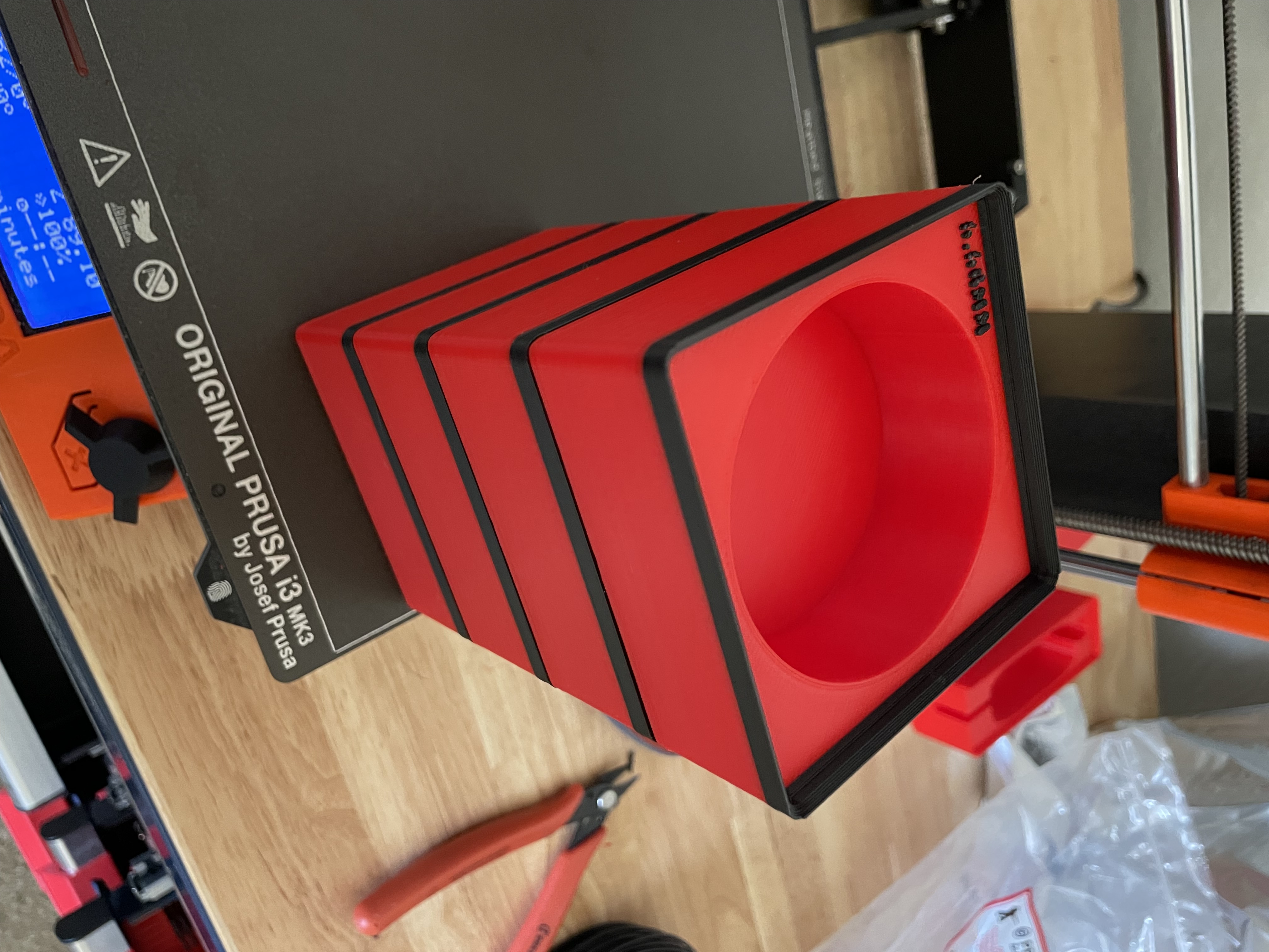 Gridfinity Boresnake Holder - Stackable