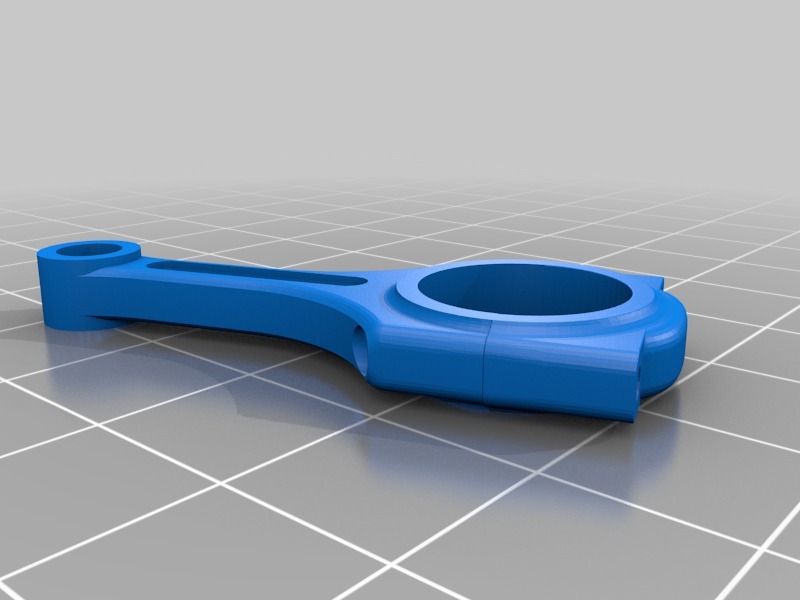 Piston keychain by Adam Download free STL model