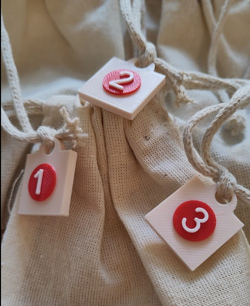 Men Nefer - Tags for trade contracts bags / Schildchen für Handelsabkommen