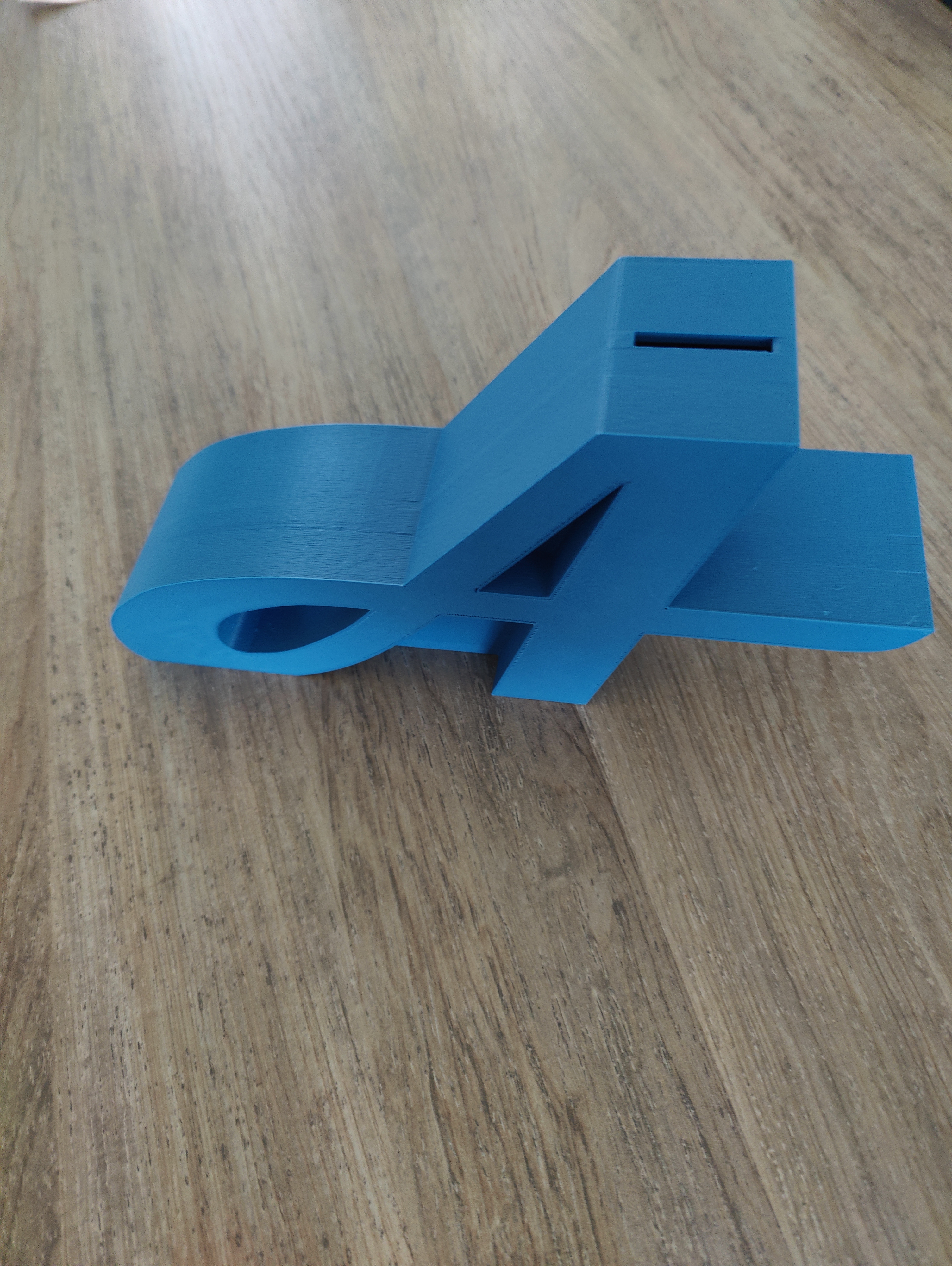Piggybank - letter A