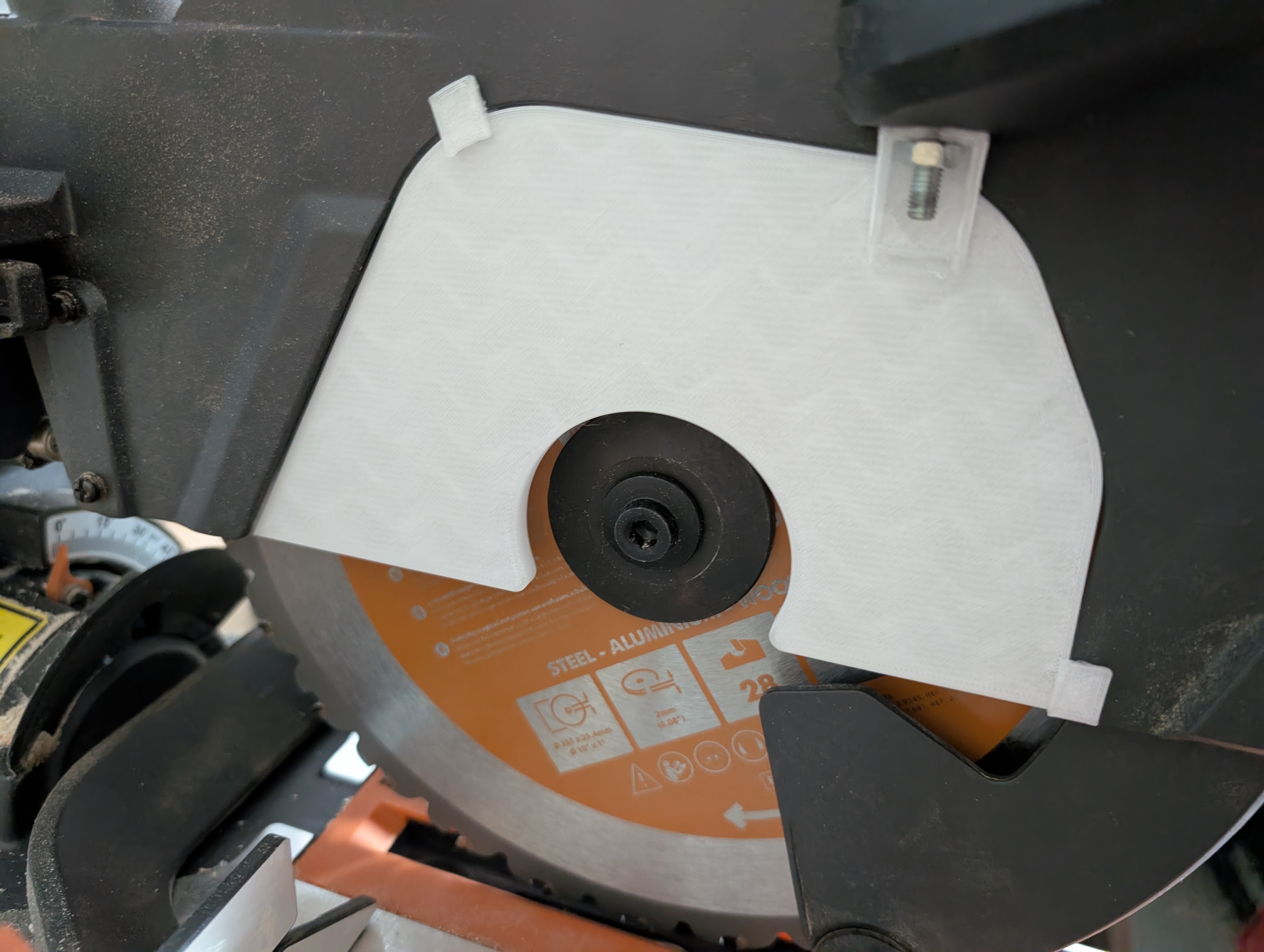 Evolution R255SMS blade cover