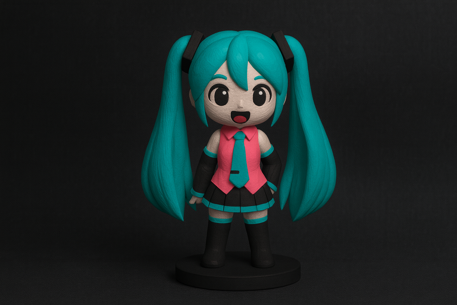 Hatsune Miku Figurine | Multi & Single Color