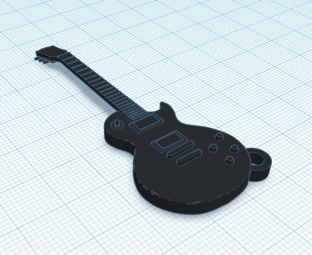 electric-guitar-keychain-by-theduckboy-download-free-stl-model