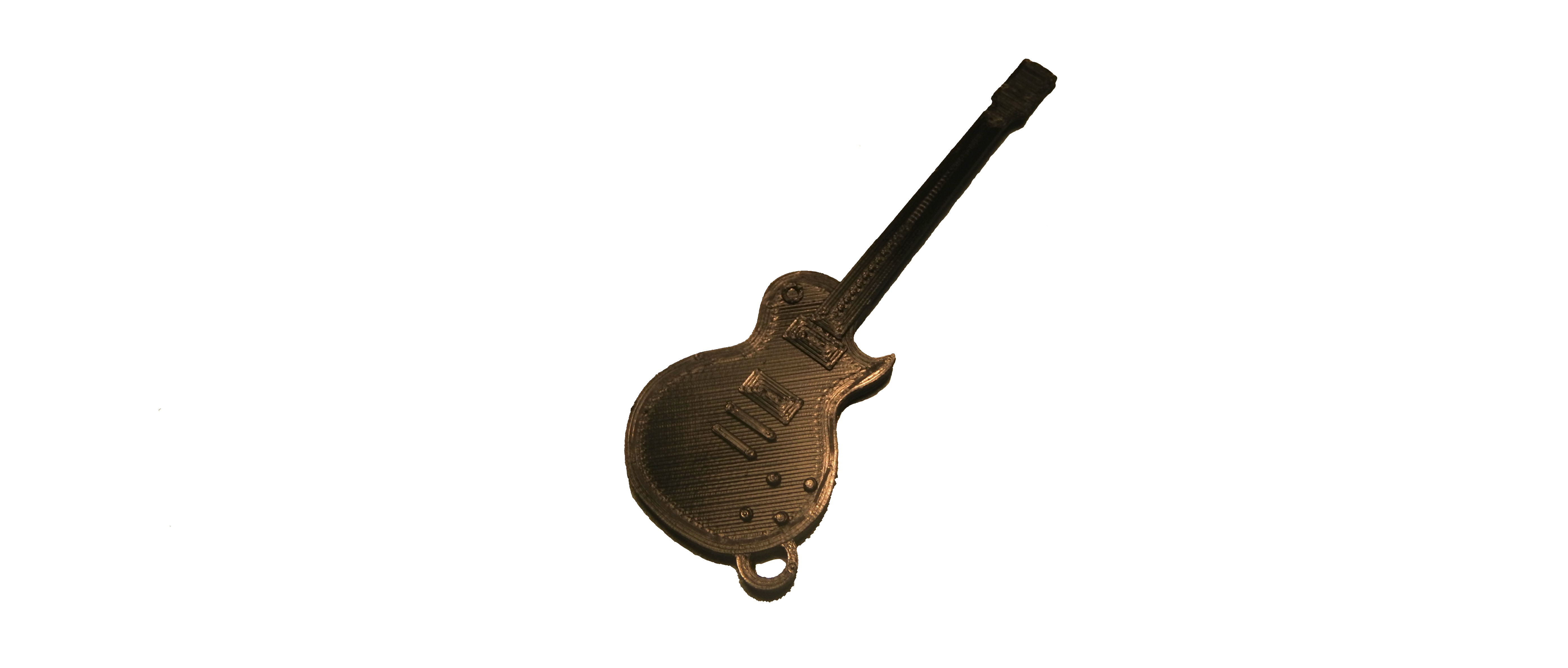 Electric Guitar Keychain