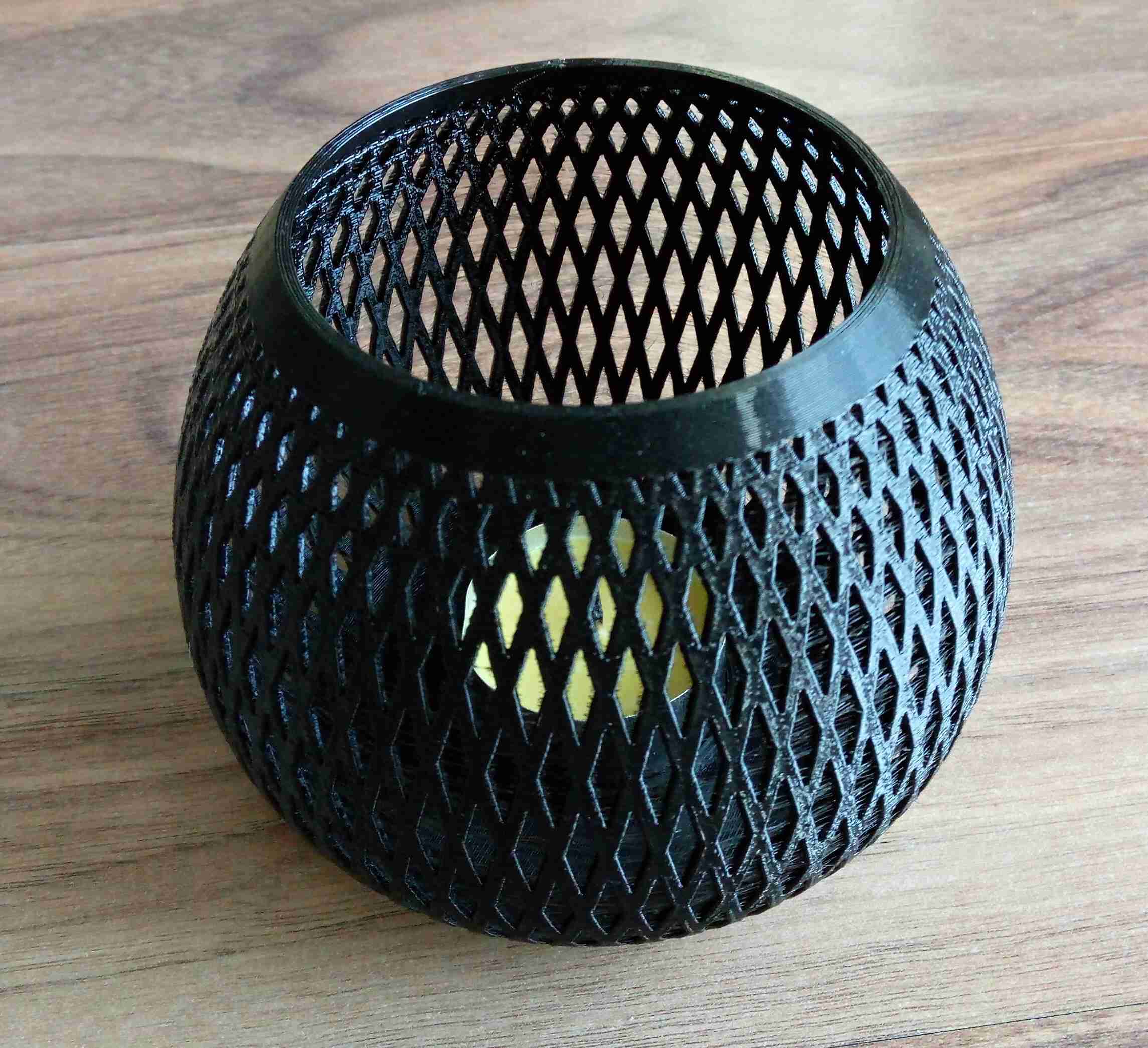 Tea candle bowl
