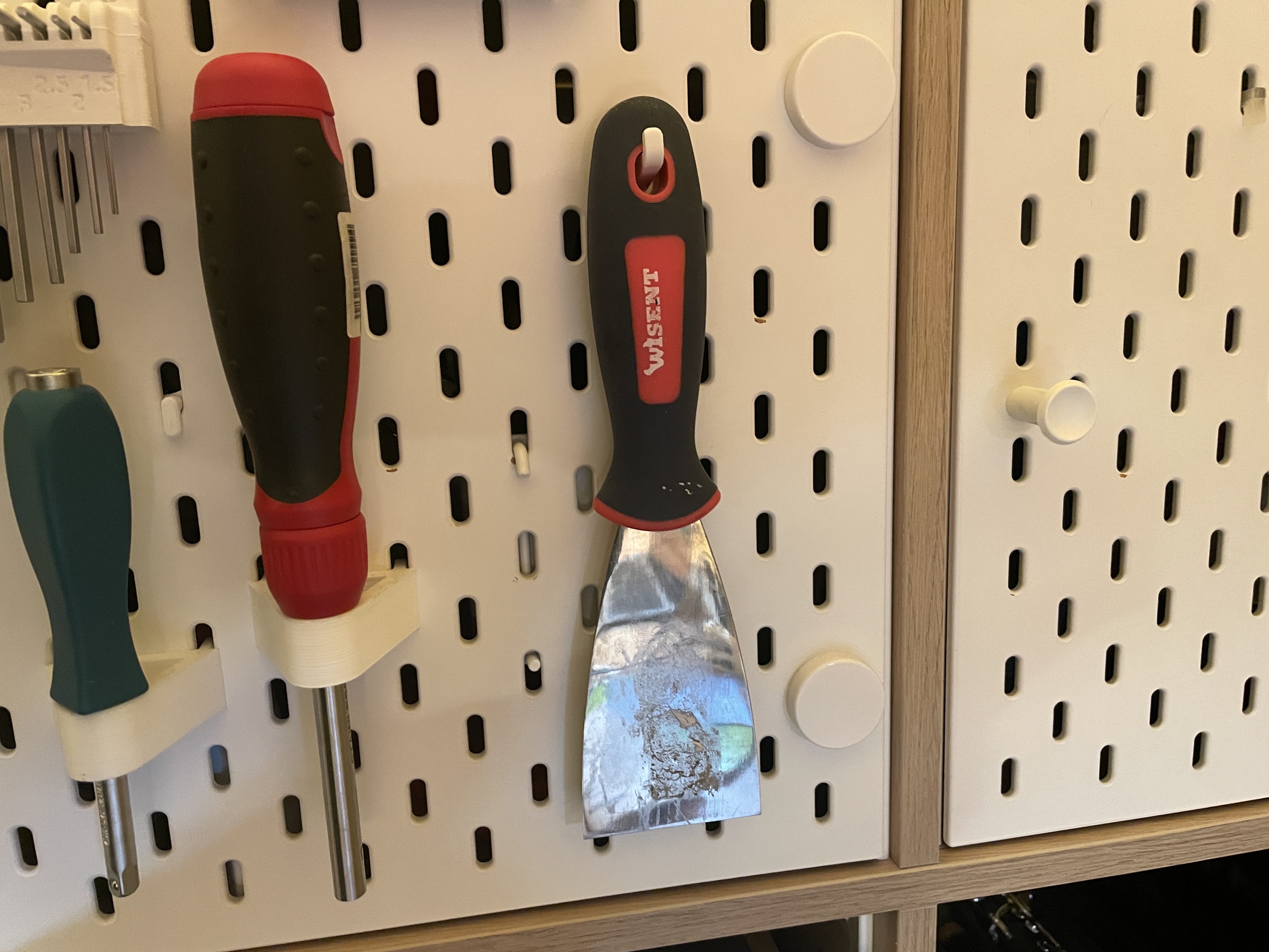 IKEA Skadis scraper hook